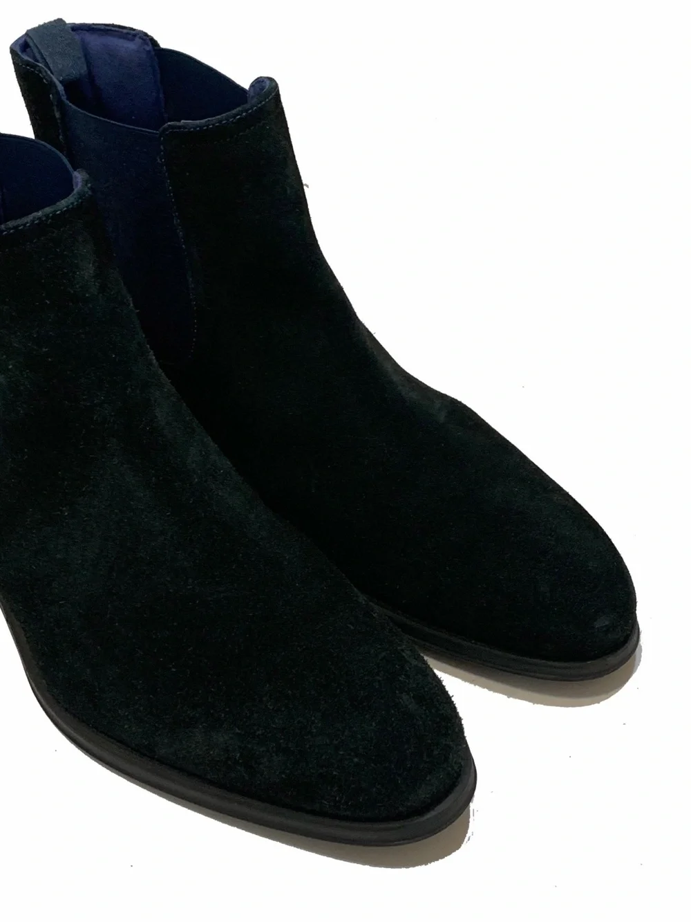 10.5 / Ted Baker Men's Black Suede Chelsea Boots